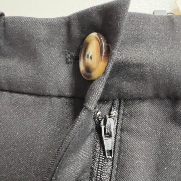 ZARA Original Women's High Waist Buttoned Black Pants /Trousers Size M NWT - Picture 5 of 9